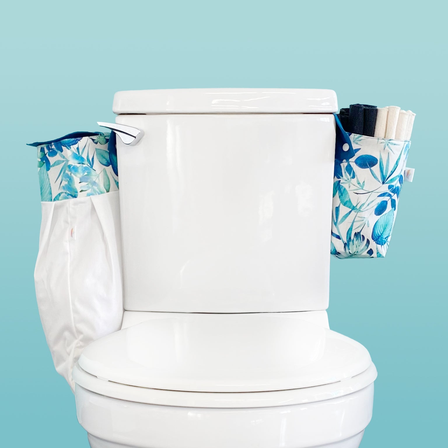 Reusable Toilet Paper Kit - Watercolor Foliage